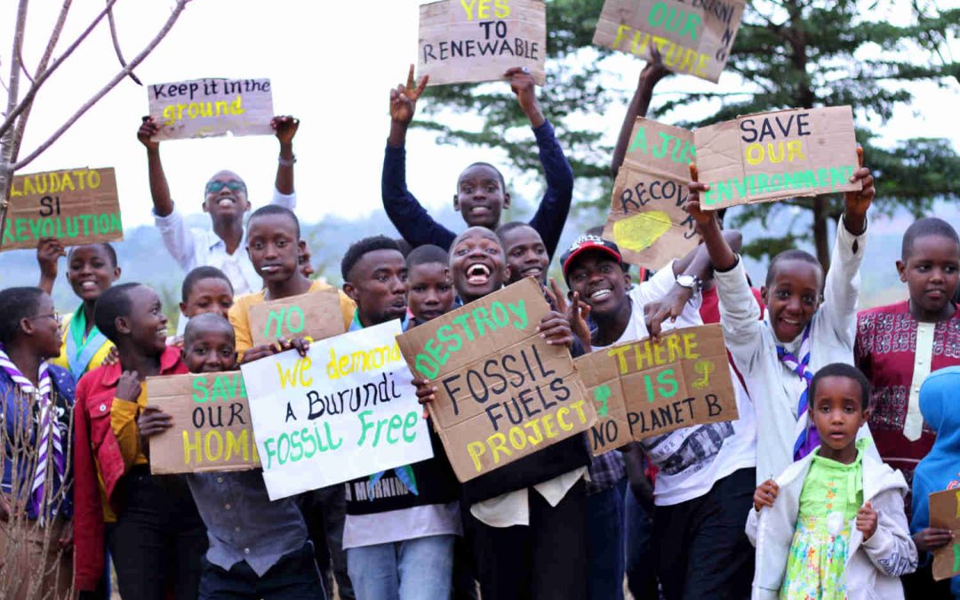 Niños de Burundi y Tanzania se unen por la justicia climática durante el Tiempo de la Creación