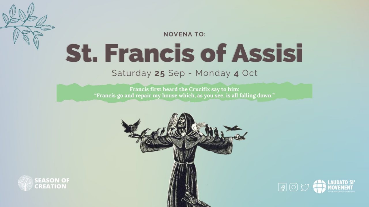 Pray The Novena To St. Francis Of Assisi - Season Of Creation