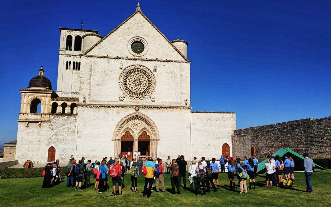 (Literally) following the path of St. Francis during the Season of Creation