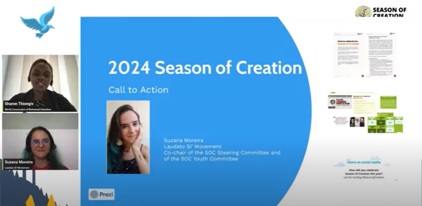 Se presentó la Guía de Celebración del Tiempo de la Creación 2024